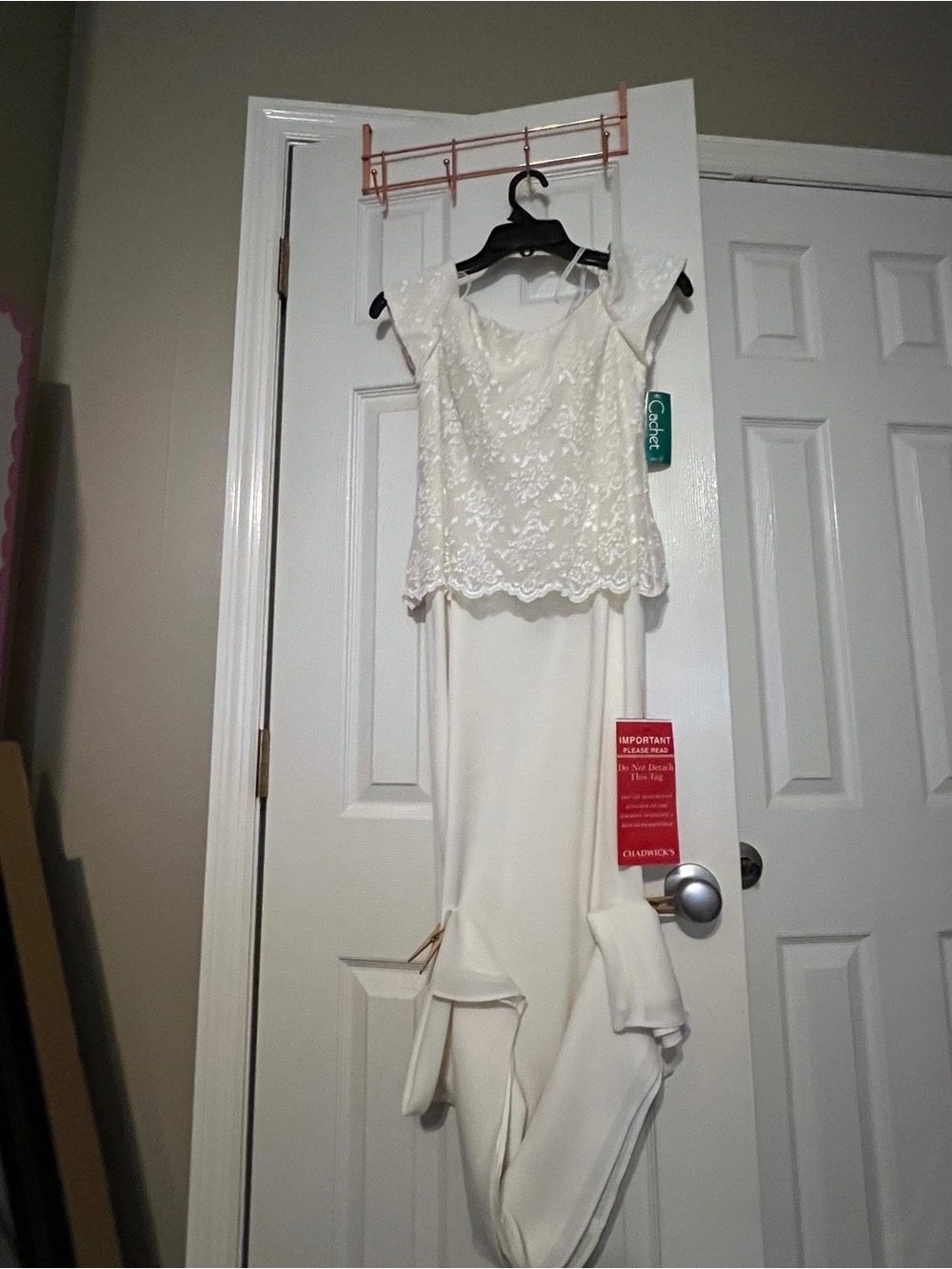 Chadwick’s of Boston Ivory Gown NWT 2001
